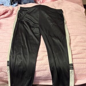Black and White Men's Joggers